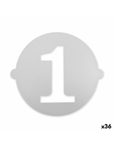 Gabarit de gâteau Algon 25 cm Numéro 1 (36 Unités)