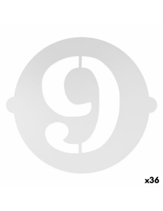 Gabarit de gâteau Algon 25 cm Numéro 9 (36 Unités)