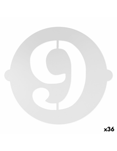 Gabarit de gâteau Algon 25 cm Numéro 9 (36 Unités)