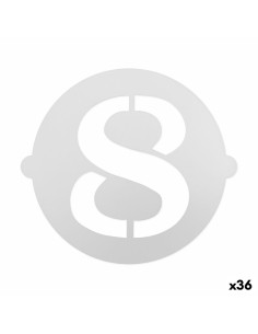 Gabarit de gâteau Algon 25 cm Numéro 8 (36 Unités)