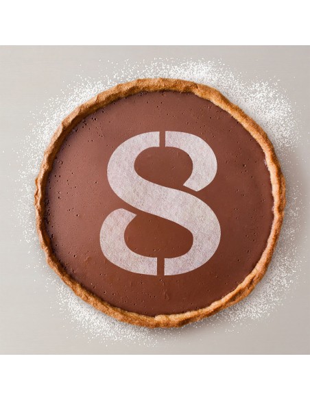 Gabarit de gâteau Algon 25 cm Numéro 8 (36 Unités)