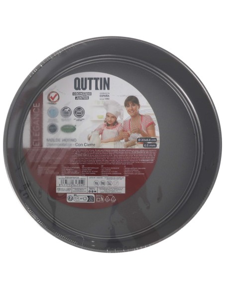 Moule amovible Quttin 20 x 6,8 x cm (12 Unités)