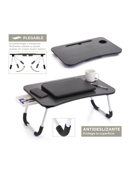 Table pour Portable Confortime 60 x 40 x 26 cm 6 Unités