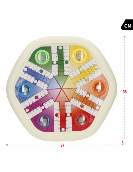 Petits Chevaux et Jeu de l'Oie Automatique CB Games (6 Unités)