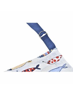 Ensemble de Cuisine DKD Home Decor Marin Polyester Coton (60 x 80 x 0,5 cm) (2 Unités) 2