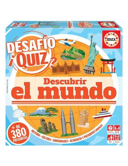 Jeu de questions-réponses Educa 18218