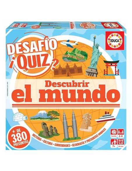 Jeu de questions-réponses Educa 18218