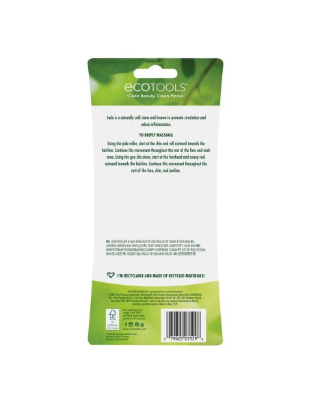Soin anti-âge pour le visage et le cou Ecotools Jade Jade Lot 2 Pièces