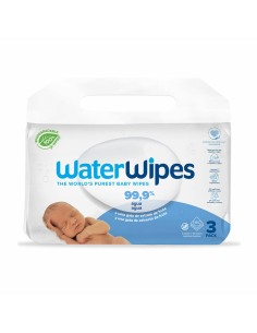 Sachets Lingettes Nettoyantes Stériles (Pack) WaterWipes (180 Unités)