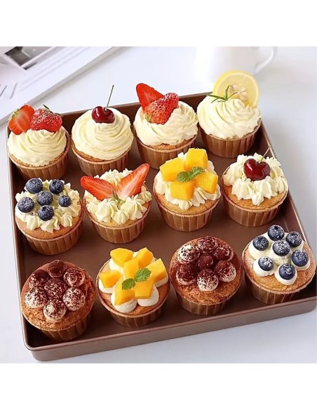 Ensemble de moules à pâtisserie Algon Papier 5 x 4 cm 50 Pièces (36 Unités)