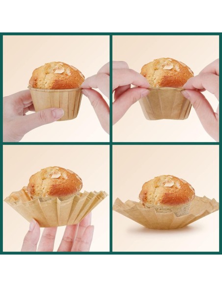 Ensemble de moules à pâtisserie Algon Papier 5 x 4 cm 50 Pièces (36 Unités)