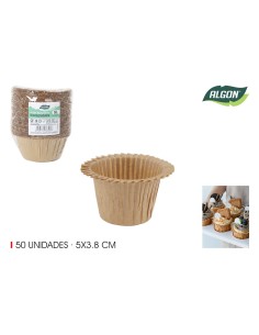 Ensemble de moules à pâtisserie Algon Papier 5 x 3,8 cm 50 Pièces (36 Unités) 2