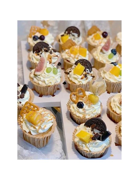 Ensemble de moules à pâtisserie Algon Papier 5 x 3,8 cm 50 Pièces (36 Unités)