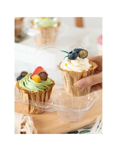 Ensemble de moules à pâtisserie Algon Papier 5 x 3,8 cm 50 Pièces (36 Unités)