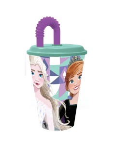Verre avec Paille Frozen CZ11363 430 ml