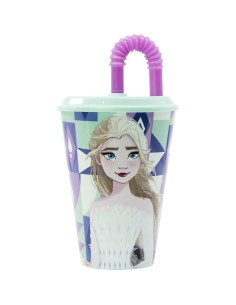 Verre avec Paille Frozen CZ11363 430 ml 2