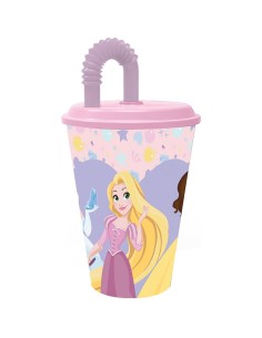 Verre avec Paille Disney Princess CZ11362 430 ml