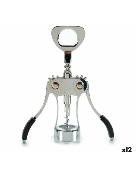 Tire-bouchon Kinvara 25828 Métal Silicone 4 x 19 x 5,7 cm (12 Unités)