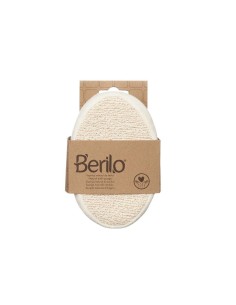 Éponge Corporelle Berilo B7081-8 Blanc Beige 15 x 5 x 10 cm (12 Unités) 2