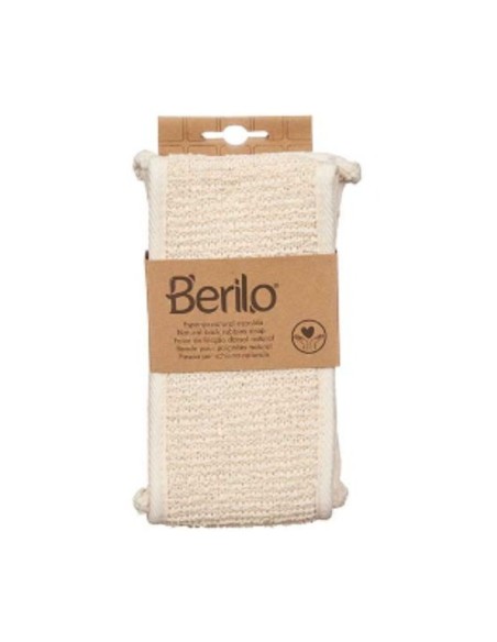 Éponge de Massage Berilo B7081-16 Blanc Beige (12 Unités)