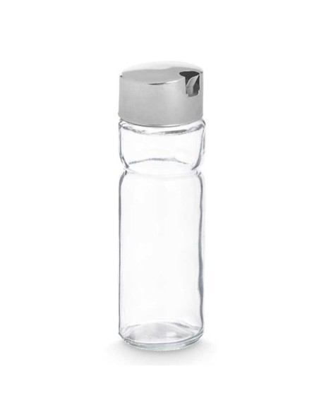 Huilier Vivalto OCT-TW022 Transparent Argenté Métal Verre Plastique 180 ml 4,6 x 15,7 x 4,6 cm (12 Unités)