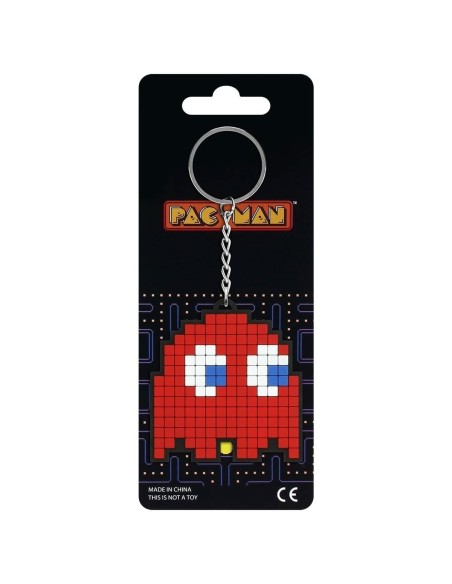 Porte-clés Pac-Man BLINKY 6 cm Rouge