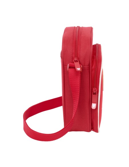 Sac à Bandoulière Sevilla Fútbol Club Rouge 16 x 22 x 6 cm
