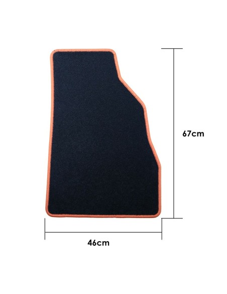 Set de tapis de voitures OCC Motorsport OCCCT0042YE CITROEN Nemo 5 Pièces