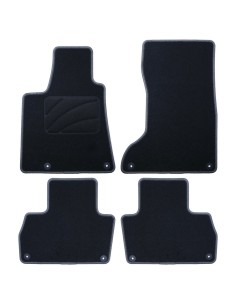 Set de tapis de voitures OCC Motorsport OCCMS0003GD Noir Gris foncé Maserati Levante 2016 5 Pièces