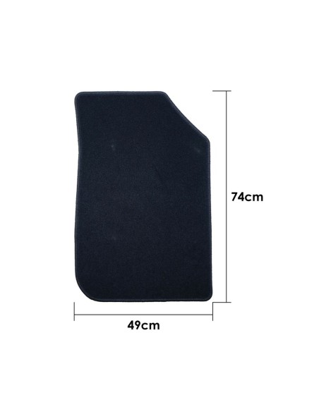 Set de tapis de voitures OCC Motorsport OCCDC0015 Dacia Sandero Stepway 5 Pièces
