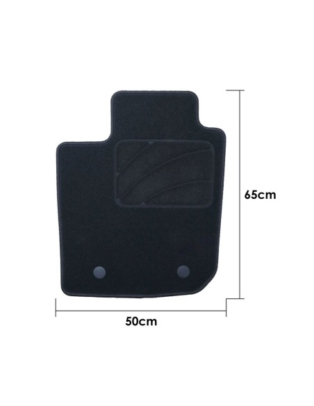 Set de tapis de voitures OCC Motorsport OCCDC0015 Dacia Sandero Stepway 5 Pièces
