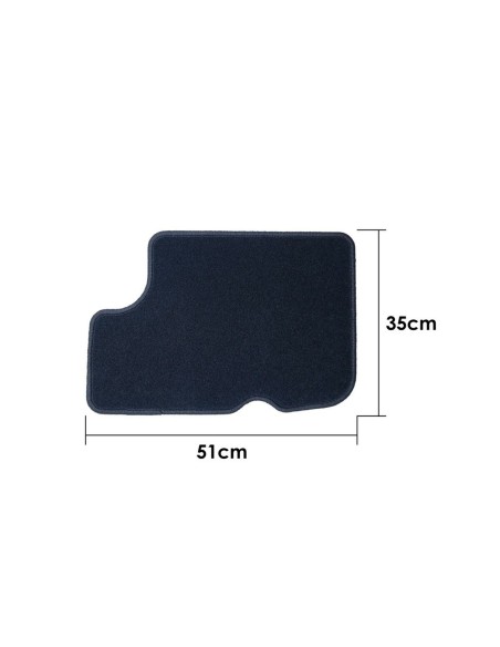 Set de tapis de voitures OCC Motorsport OCCDC0015 Dacia Sandero Stepway 5 Pièces
