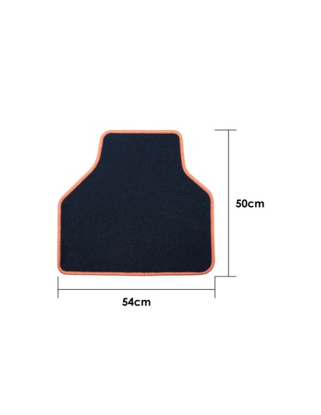 Set de tapis de voitures OCC Motorsport OCCBW0015 Bmw E65 Serie 7 Corto 5 Pièces