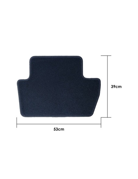 Set de tapis de voitures OCC Motorsport OCCCT0030 Citroen Ds4 5 Pièces