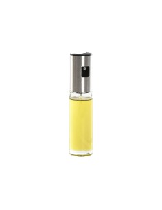 Huilier Home ESPRIT Transparent Acier inoxydable Verre 100 ml 4 x 4 x 18,3 cm