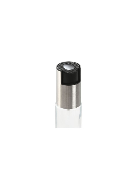 Huilier Home ESPRIT Transparent Acier inoxydable Verre 100 ml 4 x 4 x 18,3 cm