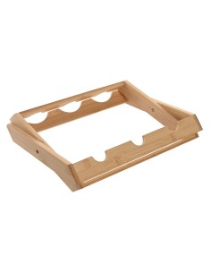 Range Bouteilles Home ESPRIT Naturel 35,5 x 20 x 29,5 cm 2