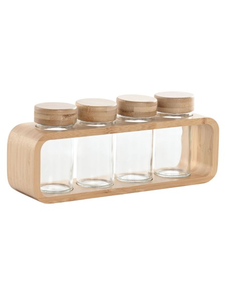 Arbre à épices Home ESPRIT 90 ml 25 x 6,4 x 10,6 cm