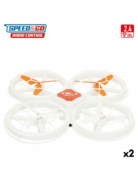 Hélicoptère télécommandé Colorbaby (2 Unités)