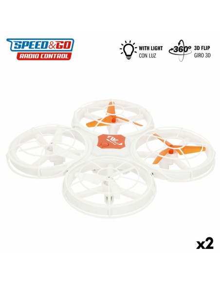Hélicoptère télécommandé Colorbaby (2 Unités)