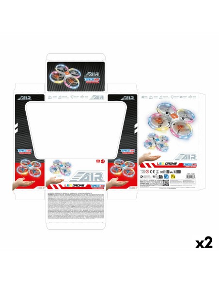 Hélicoptère télécommandé Colorbaby (2 Unités)