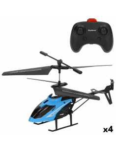 Hélicoptère télécommandé Colorbaby (4 Unités)