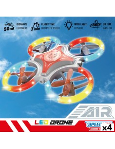 Hélicoptère télécommandé Colorbaby (4 Unités) 2