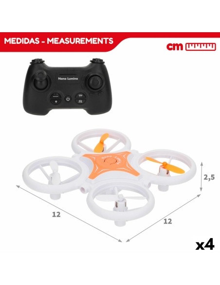 Hélicoptère télécommandé Colorbaby (4 Unités)