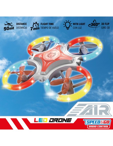 Hélicoptère télécommandé Colorbaby (4 Unités)
