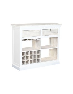Range Bouteilles Home ESPRIT Blanc 120 x 40 x 98 cm