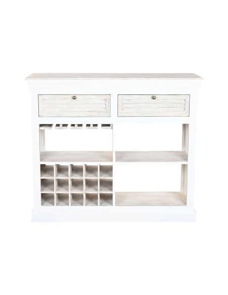 Range Bouteilles Home ESPRIT Blanc 120 x 40 x 98 cm