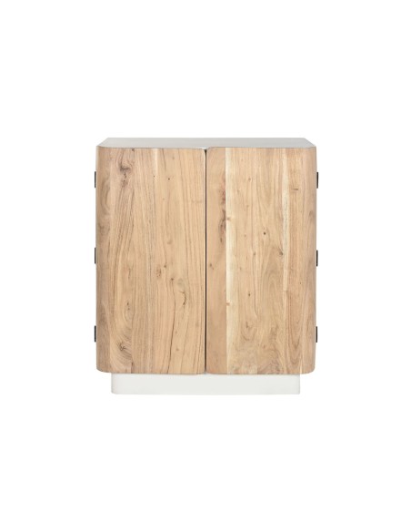 Range Bouteilles Home ESPRIT Blanc Naturel 85 x 50 x 100 cm