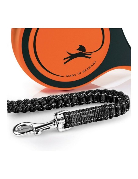 Laisse pour Chien Flexi XTREME 5 m Orange Taille L