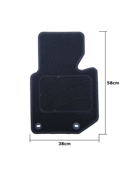 Set de tapis de voitures OCC Motorsport OCCBW0003 Bmw E36 Serie 3 Cabrio